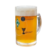 SV Werder Bremen Bierseidel - Erfolge -  0,5 l Glas Krug Bierglas