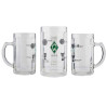 SV Werder Bremen Bierseidel - Erfolge -  0,5 l Glas Krug Bierglas