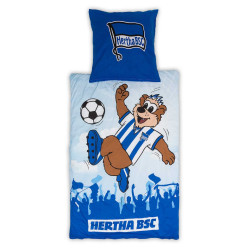 Hertha BSC Berlin Bettwäsche - Herthinho - blau/weiß 2-teilig 135 x 200 cm HBSCB