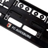 FC Augsburg Kennzeichenhalter - Logo - 2er Set Nummernschildträger FCA