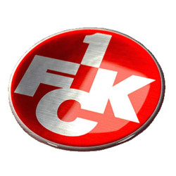 1. FC Kaiserslautern Autoaufkleber 2er Set - 3D Logo & Teufel - Sticker Aufkleber FCK