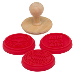 FC Bayern München Keksstempel 3er Set Cookie-Stamp FCB