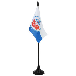 F.C. Hansa Rostock Soundfahne - Hymne - Tischfahne Fahne mit Sound