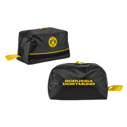 Borussia Dortmund Kulturbeutel schwarz/gelb Waschtasche Wash Bag BVB 09