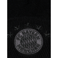FC Bayern München Kinder Strickmütze mit Umschlag Logo Mütze FCB - verschiedene Farben zur Auswahl