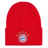 FC Bayern München Kinder Strickmütze mit Umschlag Logo Mütze FCB - verschiedene Farben zur Auswahl