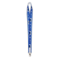 Hertha BSC Berlin Schlüsselband - Schriftzug - blau-weiß Lanyard Keyholder HBSCB