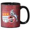 1. FC Köln Tasse Magic - Heimat - schwarz Zaubertasse Kaffeetasse