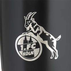 1. FC Köln Thermobecher - Logo - schwarz 450 ml Kaffeebecher Coffee to go-Becher
