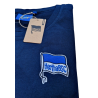 Hertha BSC Berlin T-Shirt – Logo navy - unisex Shirt mit Sticklogo dunkelblau HBSCB - Gr. XS bis 4XL