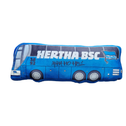 Hertha BSC Berlin Kissen - Mannschaftsbus - Plüschkissen HBSCB