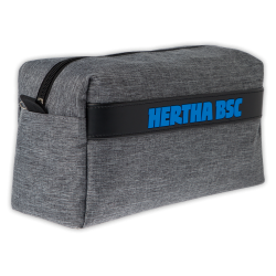 Hertha BSC Berlin Kulturtasche grau Waschtasche Kulturbeutel HBSCB