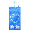 Hertha BSC Berlin Rucksack - Graffiti - Sportrucksack Backpack HBSCB - Plus Lesezeichen I love Berlin