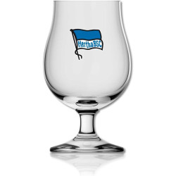 Hertha BSC Berlin Biertulpe Logo 2er-Set | Bierglas | Glas | Pilstulpe | HBSCB