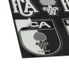 FC Augsburg Aufkleberbogen Nachtleuchtend 7-teilig Sticker Aufkleberkarte FCA
