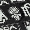 FC Augsburg Aufkleberbogen Nachtleuchtend 7-teilig Sticker Aufkleberkarte FCA