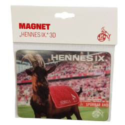 1. FC Köln Magnet - Hennes IX - 3D Kühlschrankmagnet