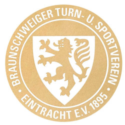 Eintracht Braunschweig Aufkleber - Traditionswappen Gold - Sticker Autoaufkleber BTSV