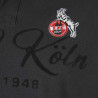 1. FC Köln Herren Poloshirt - Schwarzburger Straße - schwarz Polo Shirt - diverse Größen