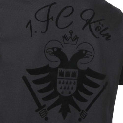 1. FC Köln Herren Poloshirt - Schwarzburger Straße - schwarz Polo Shirt - diverse Größen
