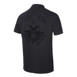 1. FC Köln Herren Poloshirt - Schwarzburger Straße - schwarz Polo Shirt - diverse Größen