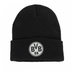 Borussia Dortmund Kinder Beanie - reflective - schwarz | Strickmütze | Mütze | BVB 09