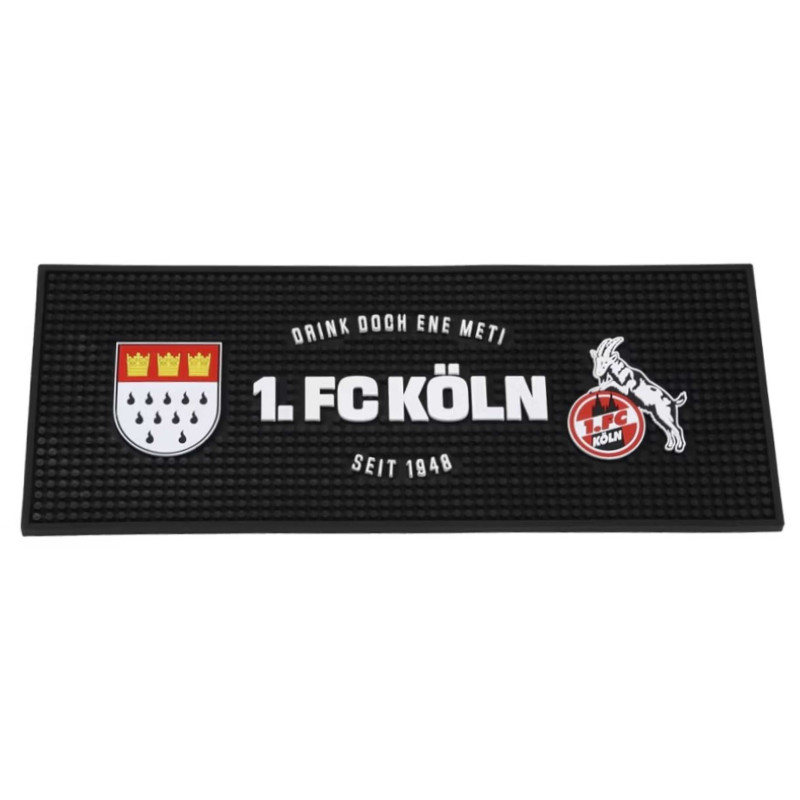 1. FC Köln Thekenauflage | Kölschmatte | Abtropfmatte | Barauflage | Matte