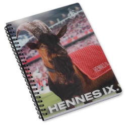 1. FC Köln Notizbuch - Hennes IX 3D - Tagebuch Notizblock