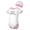 1. FC Köln Baby Set - Kölsch Mädche - 2teilig Babybody Mützchen - Gr, 62 bis 92