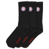 FC Bayern München Crew Socken 3er Set schwarz Gr. 35-38 | 39-42 |43-46