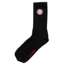 FC Bayern München Crew Socken 3er Set schwarz Gr. 35-38 | 39-42 |43-46