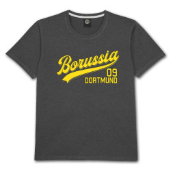 Borussia Dortmund T-Shirt - Explorer - anthrazit | Shirt | BVB 09 | Gr. S bis 3XL