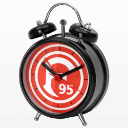 Fortuna Düsseldorf Glockenwecker - Logo - schwarz Wecker Uhr F95