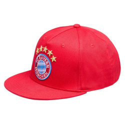 FC Bayern München Kinder Snapback - 5 Sterne - rot Cap Schildmütze Emblem Kappe FCB