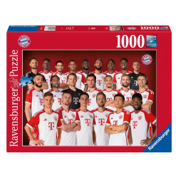 FC Bayern München Puzzle - MANNSCHAFT 2023/24  - 1000 Teile Legespiel FCB