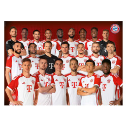 FC Bayern München Puzzle - MANNSCHAFT 2023/24  - 1000 Teile Legespiel FCB