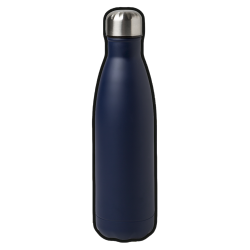Hertha BSC Berlin Edelstahl Trinkflasche  - Logo - NAVY 0,5 l Flasche Thermosflasche HBSCB
