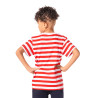 FC Bayern München Kinder T-Shirt Essential rot-weiß gestreift Shirt Kids FCB - Gr. 152 und 164 verfügbar