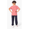 FC Bayern München Kinder T-Shirt Essential rot-weiß gestreift Shirt Kids FCB - Gr. 152 und 164 verfügbar