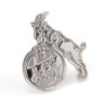 1. FC Köln Pin - Logo silber - Button Hennes Anstecker