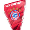 FC Bayern München Schmuckwimpel - Mia San Mia - 37 cm | ROT | Wimpel | Banner FCB