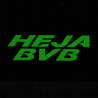 Borussia Dortmund Leuchtsticker-Set 5tlg | Aufkleberkarte | Aufkleber | nachtleuchtend | Sticker BVB 09