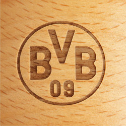 Borussia Dortmund LED Leuchte mit Skyline | Nachtlicht | Lampe BVB 09