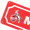 1. FC Köln Blechstraßenschild - Müngersdorf - Metallschild | Schild | Blechschild | Straßenschild