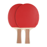 FC Bayern München Tischtennis Set (je 2 x Tischtennis-Schläger und -Bälle) FCB