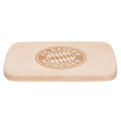 FC Bayern München Holzbrettchen - Logo - eckig Brotzeitbrett FCB