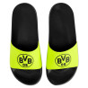 Borussia Dortmund Badeschlappen - Neon - Badeschuhe | Badelatschen BVB 09 | Gr. 37/38 bis 45/46