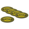 Borussia Dortmund 3D Untersetzer Lentikular 5er Set Getränkeuntersetzer mit Wechseleffekt BVB 09