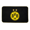 Borussia Dortmund Sport Handtuch Mikrofaser schwarz Duschtuch mit Netzbeutel BVB 09