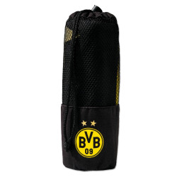 Borussia Dortmund Sport Handtuch Mikrofaser schwarz Duschtuch mit Netzbeutel BVB 09